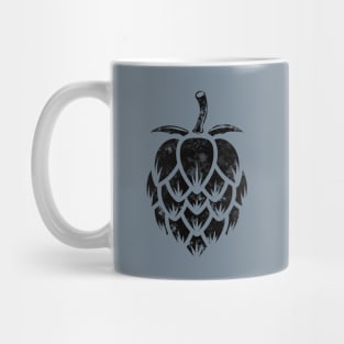 Vintage Beer Hops (black) Mug